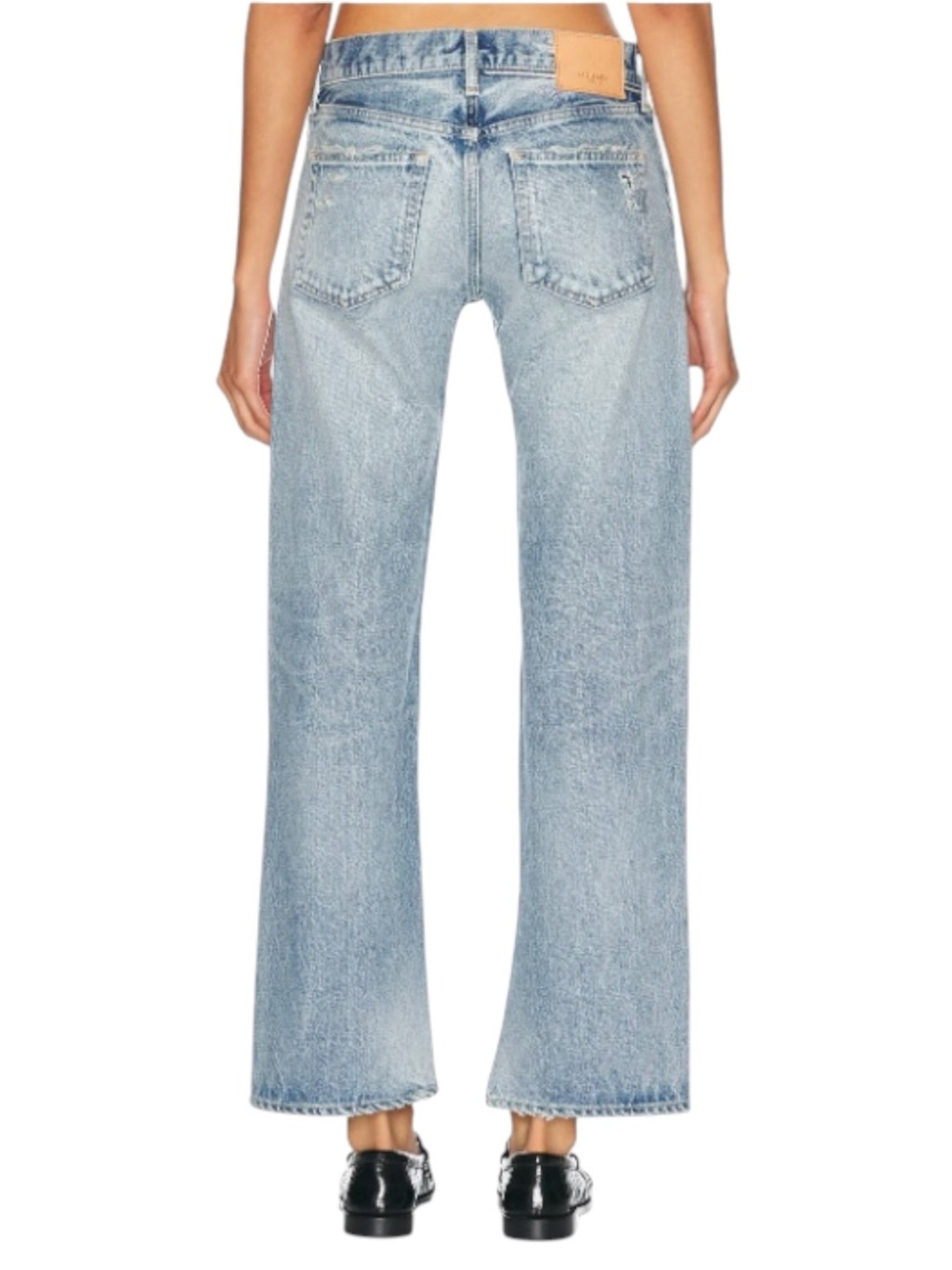 NWT Moussy Vintage Aurantia Straight Jeans Size 27 - Picture 5 of 10